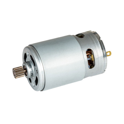 DC motor 21V, 14 fogszámú fém fogaskerékkel